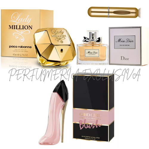 Lady million+gg blush+miss Dior+perfumer